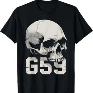 Vintage Skull Head G59 Greyday T-Shirt