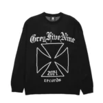 Grey Fine Nine 2014 Records Knitted Sweater