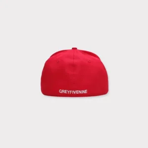 G59 New World Order Fitted Hat Red
