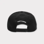 Burial Services 5 Panel Canvas Hat Black