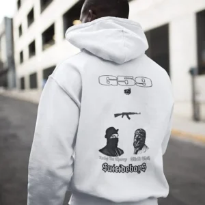 Suicideboys With Front and Back Print Hoodie