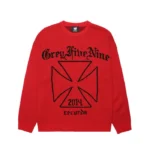 Grey Fine Nine 2014 Records Knitted Sweater